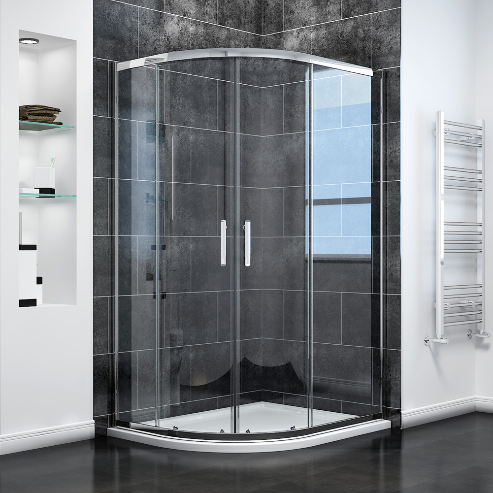 1000 x 900 quadrant shower tray