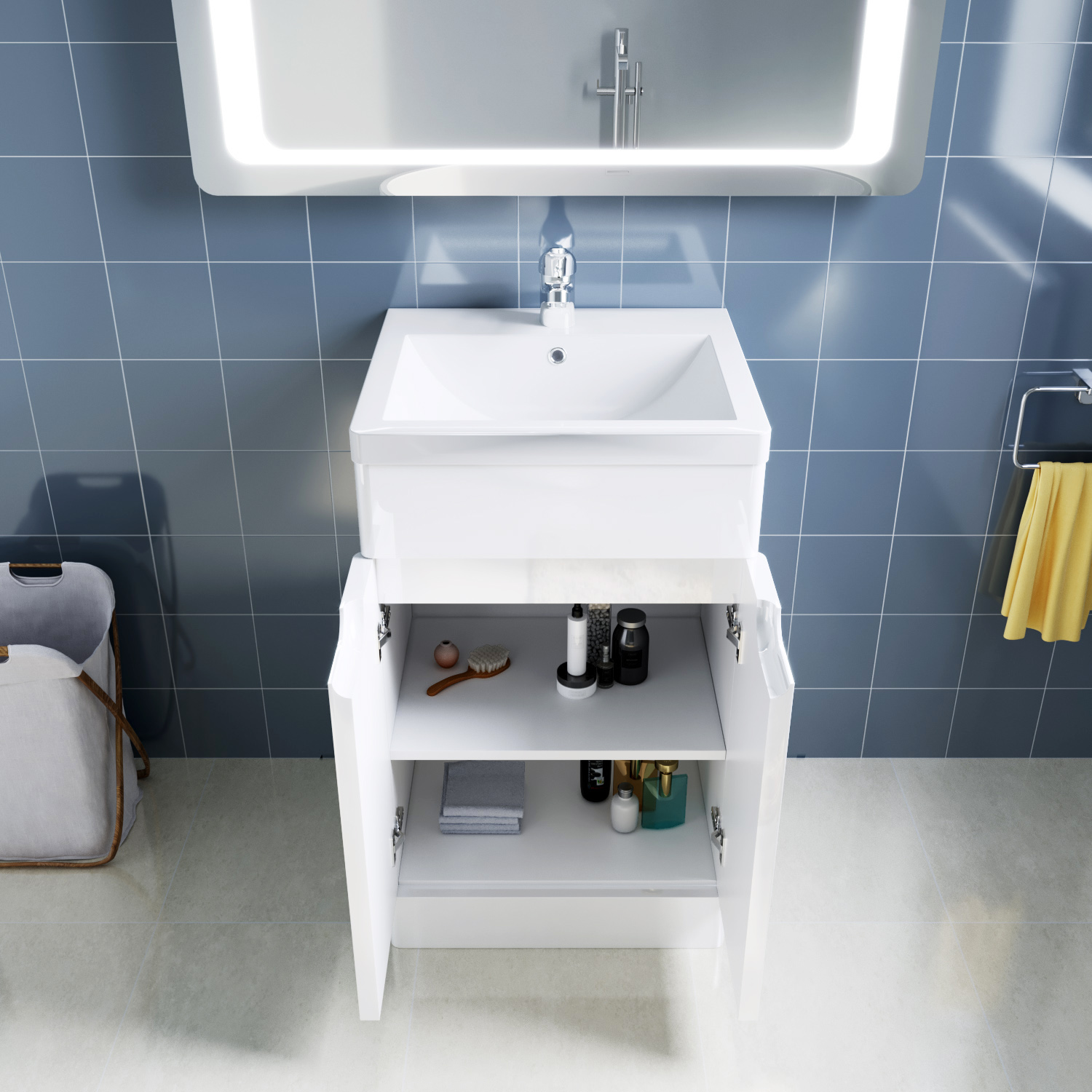 Basin Sink Storage Cabinet