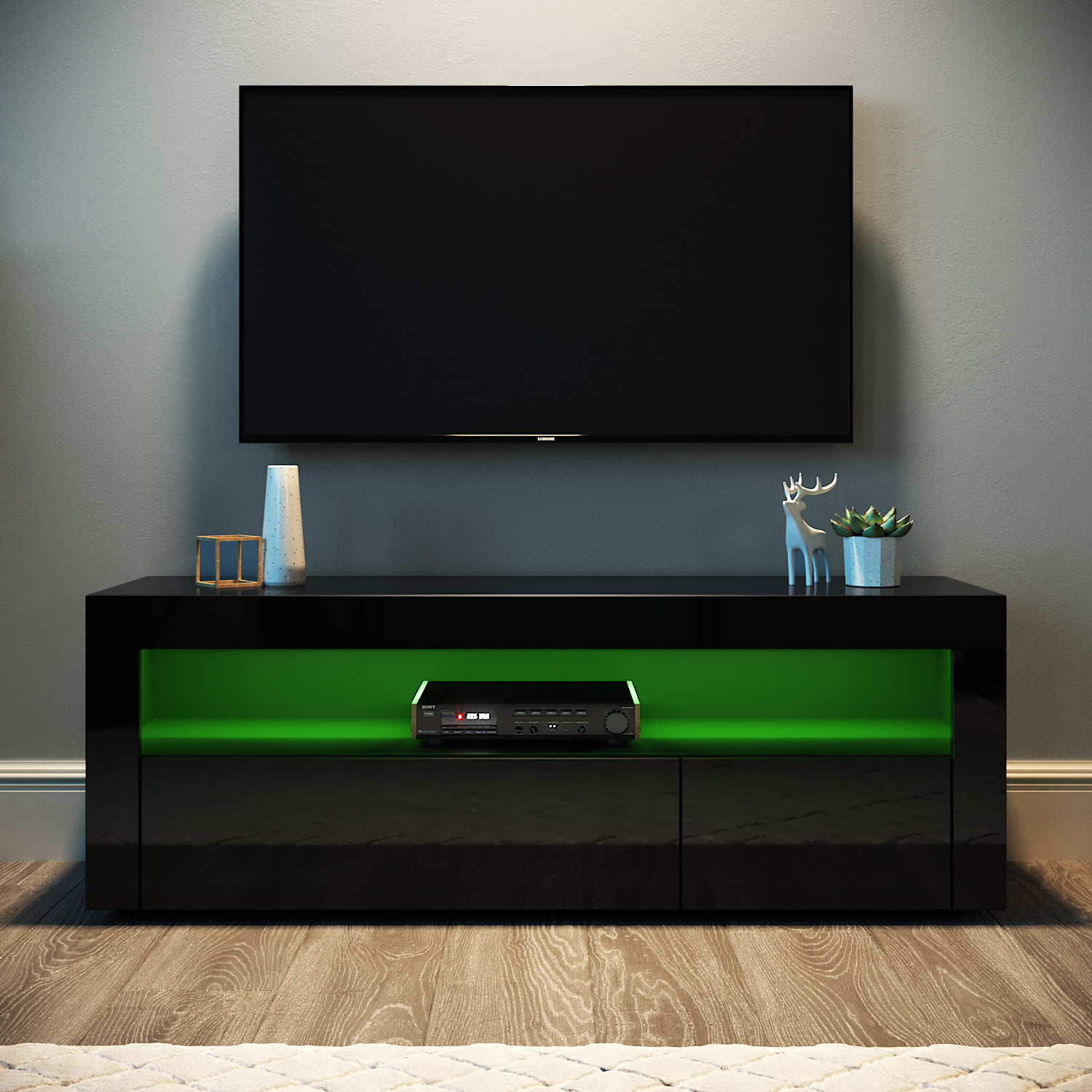 TV Stand With LED Light