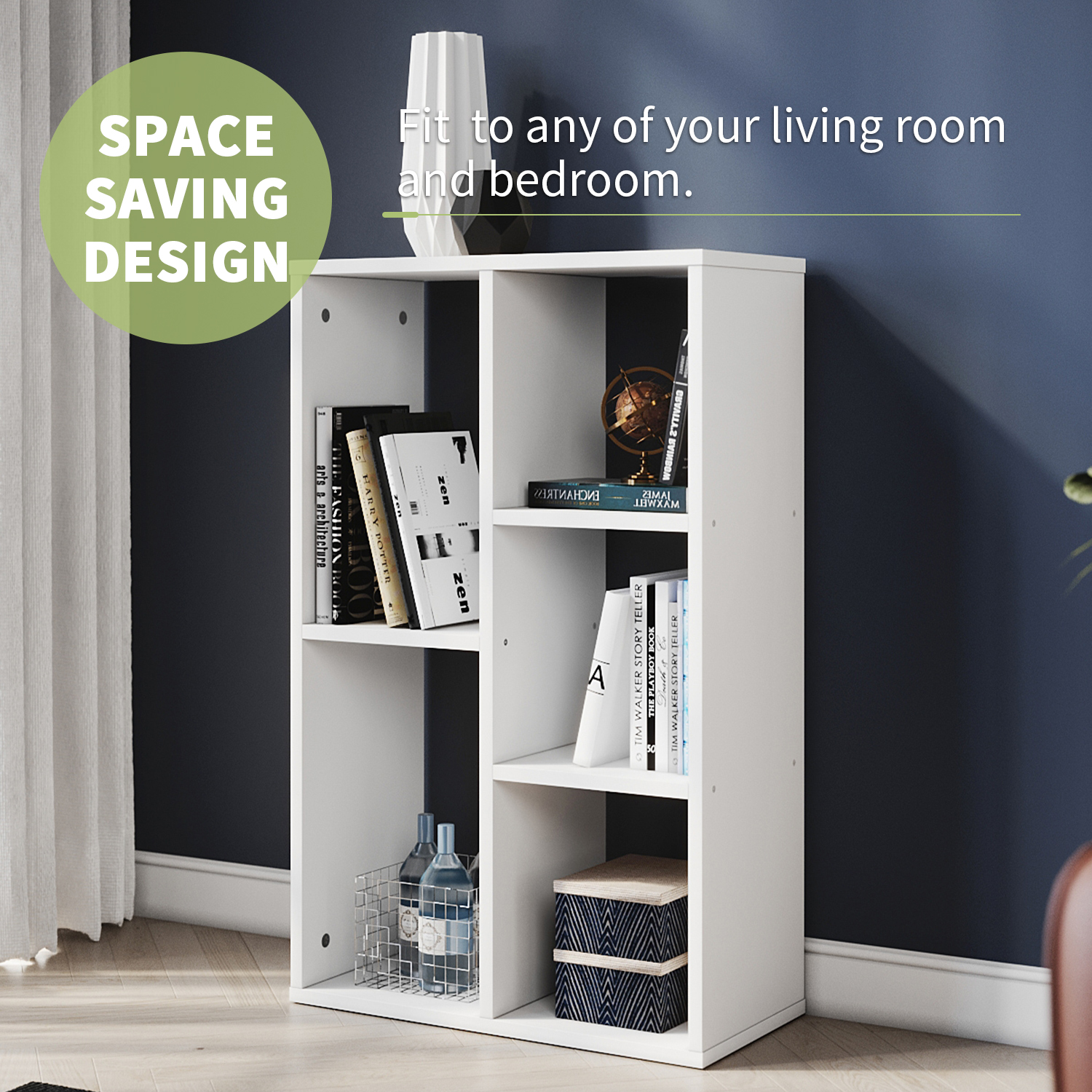 WHY CHOOSE OUR WOODEN BOOKCASE?