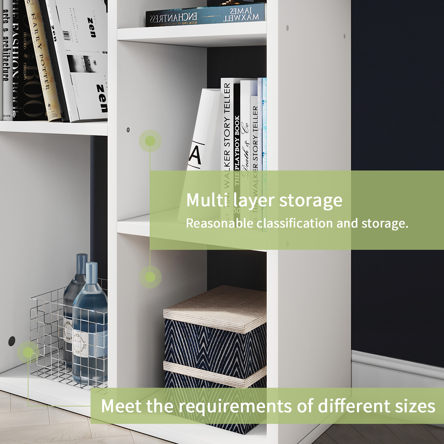 WHY CHOOSE OUR WOODEN BOOKCASE?